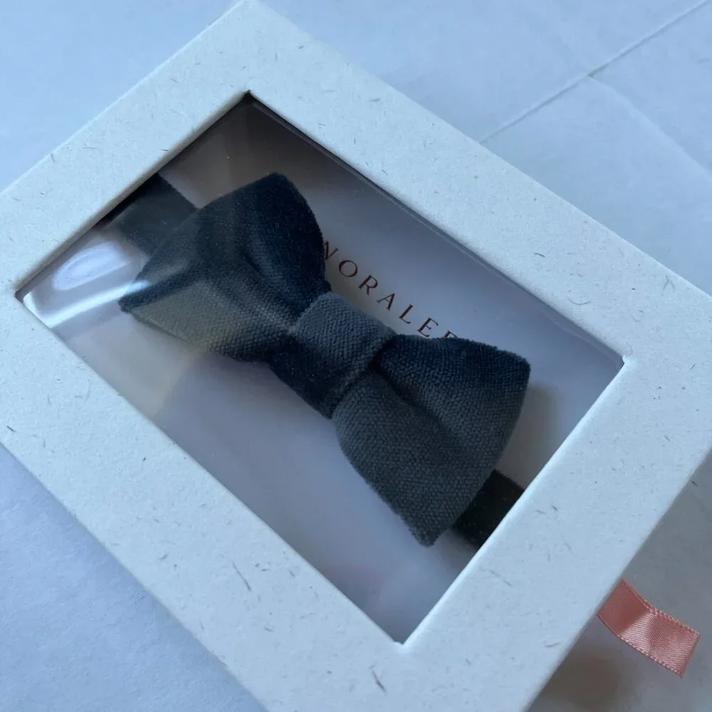 Boy - 1-4Y - NWT Noralee Midnight Velvet Bowtie